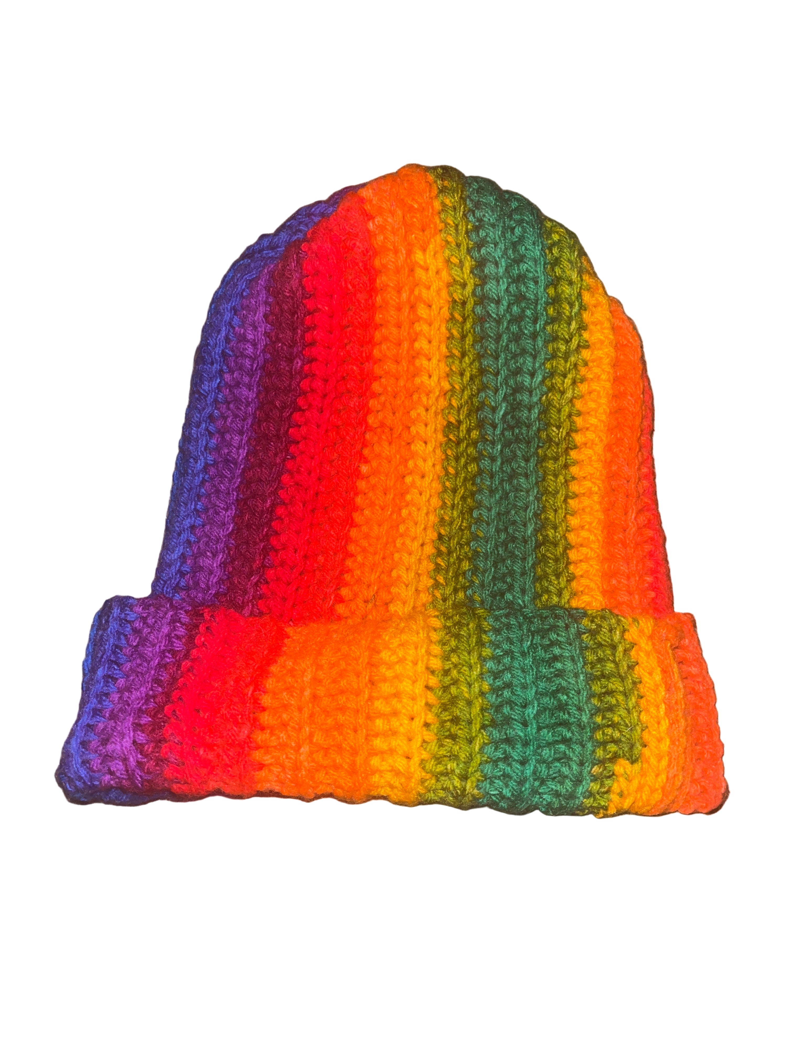“Loud & Proud” Crochet Beanie – One of One