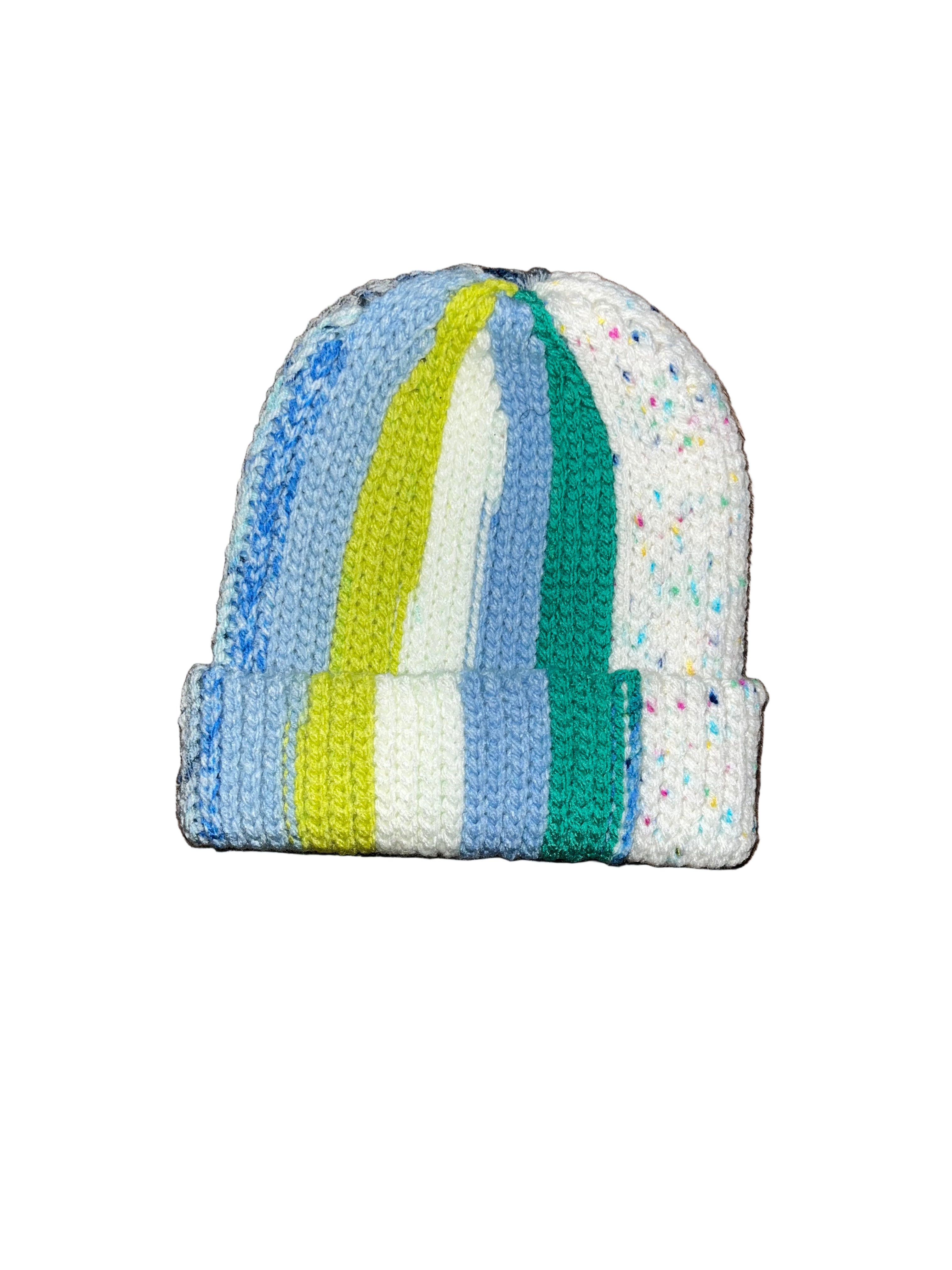 “Spring Sky” Crochet Beanie – One of One
