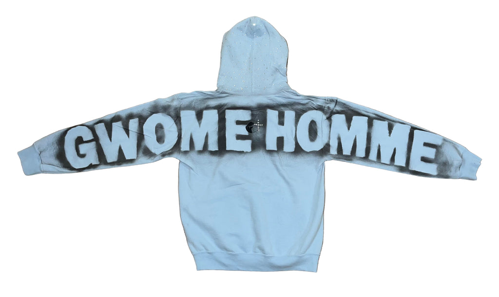 “Saint’s Prayer” Rhinestone Hoodie