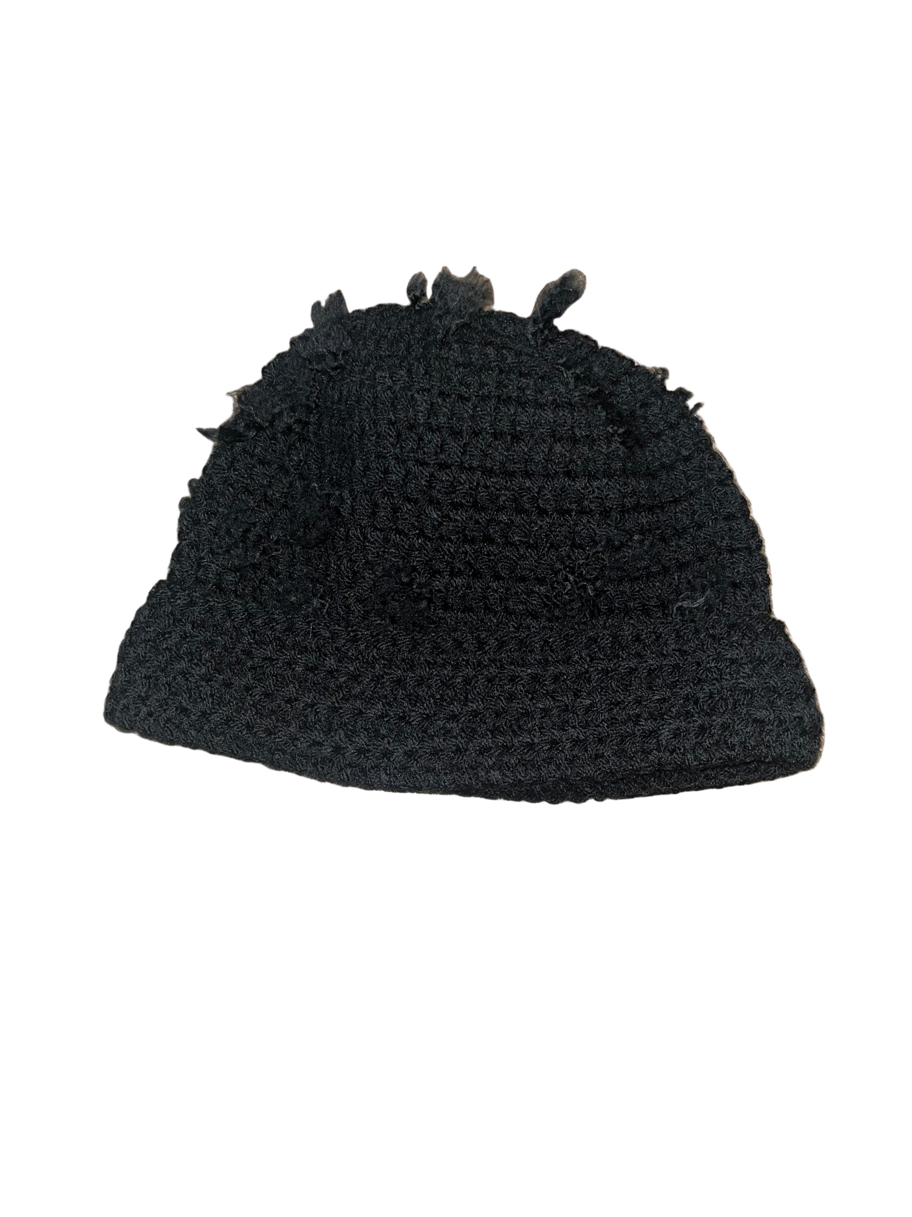 “Rebel Edge” Crochet Beanie – One of One