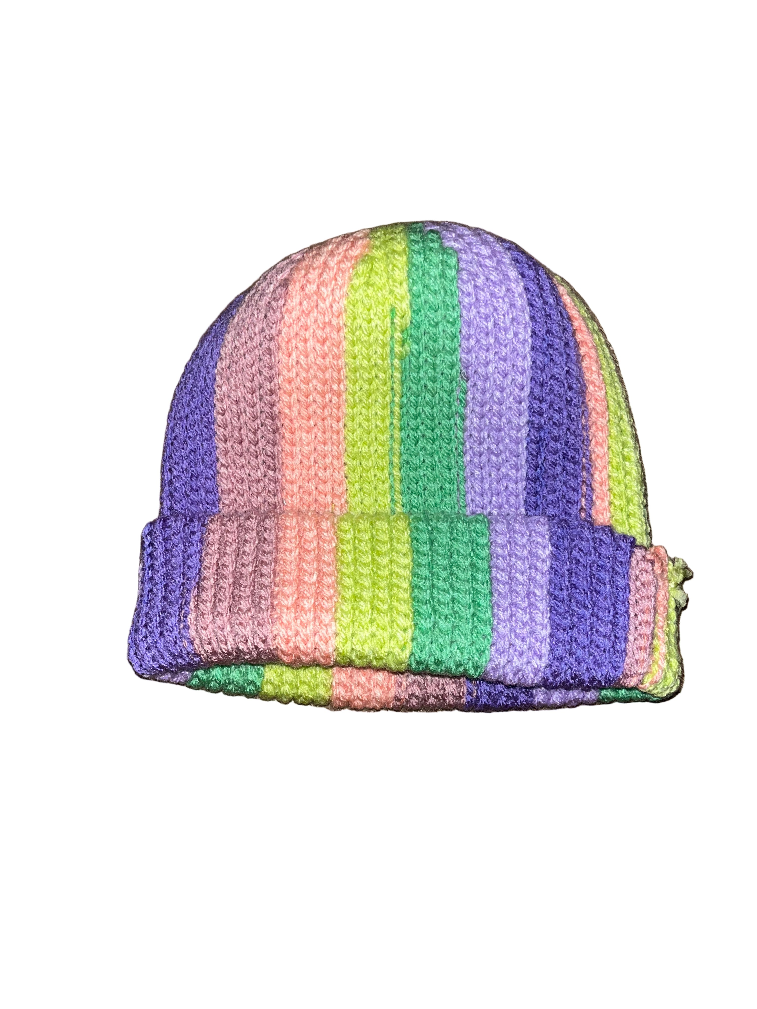 “Cotton Candy Dreams” Crochet Beanie – One of One