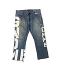 MBD BOLD Gwomè Hommè Statement Denim Jeans 44x31