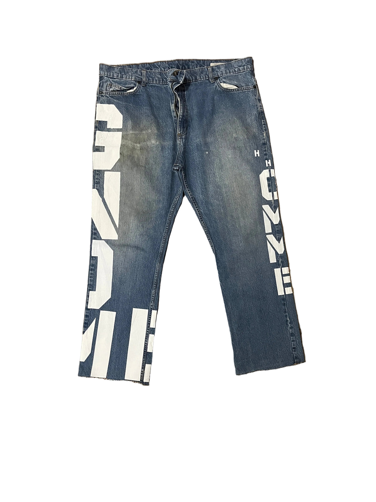 MBD BOLD Gwomè Hommè Statement Denim Jeans 44x31