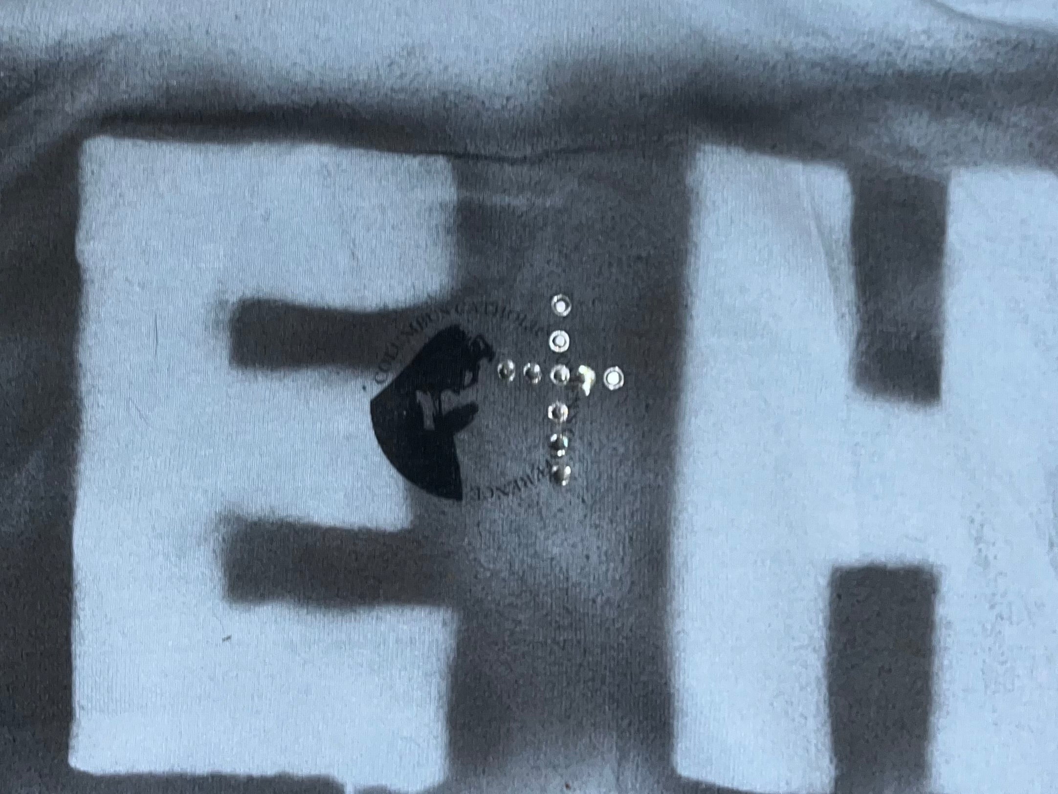 “Saint’s Prayer” Rhinestone Hoodie