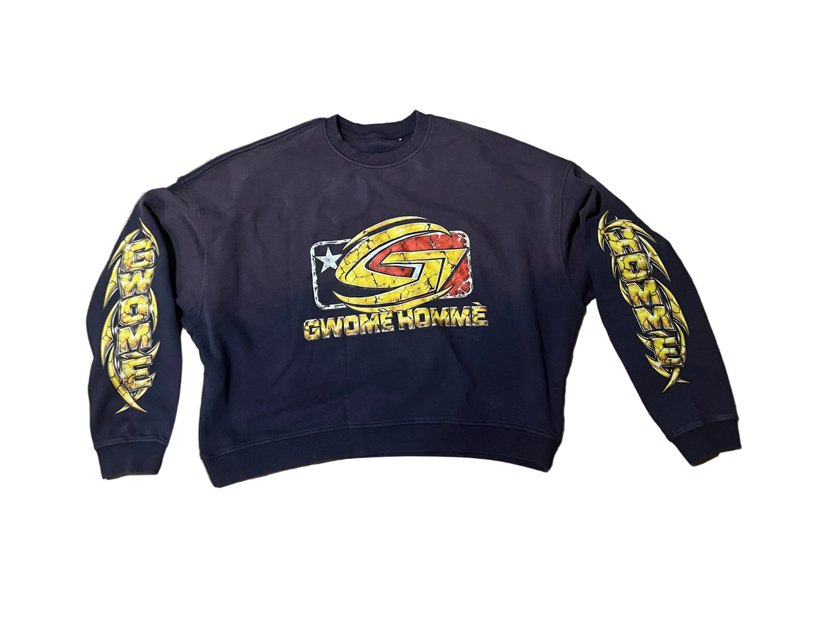 Gwomè Hommè Gold Rush Vintage Crewneck