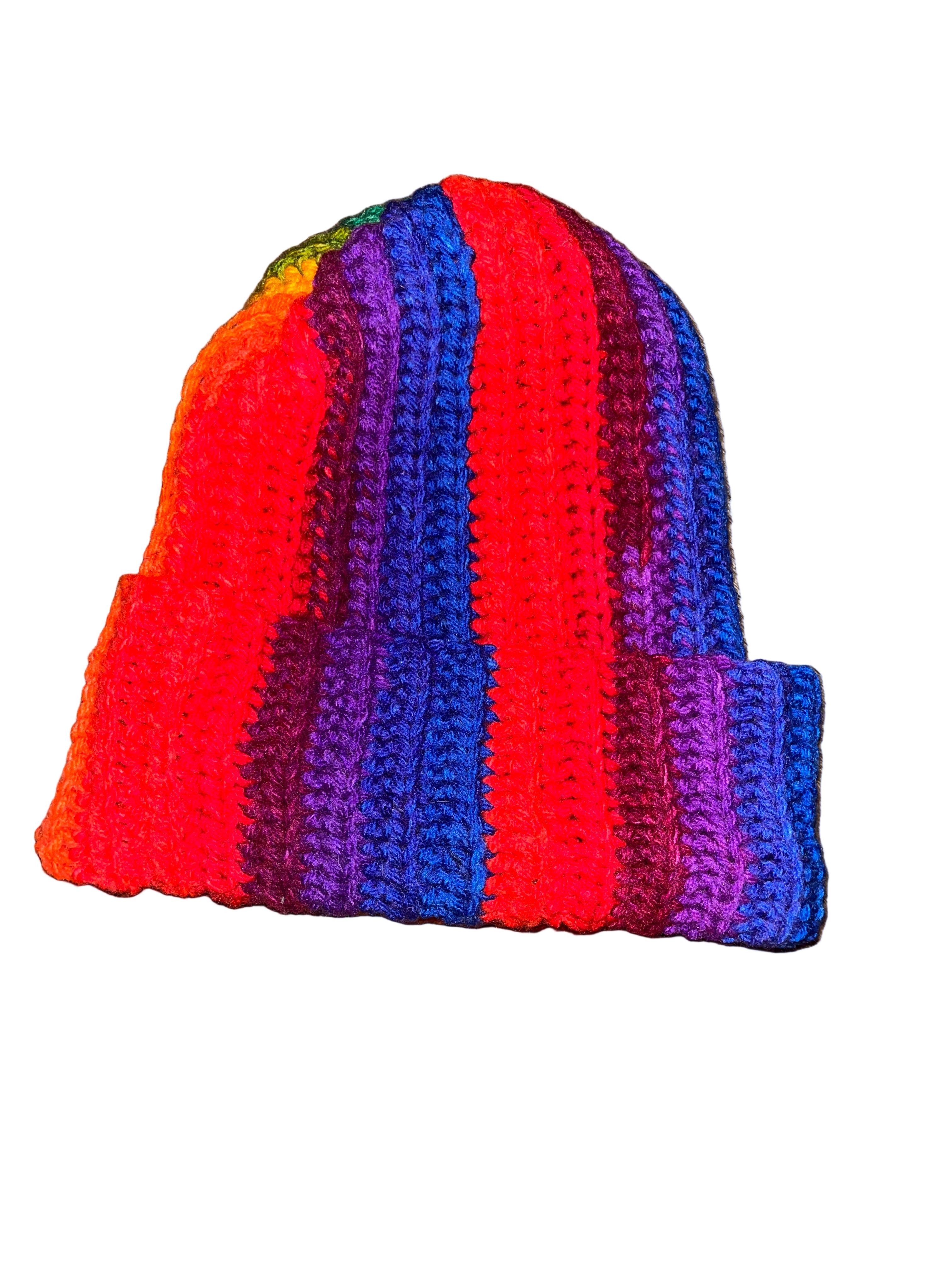 “Loud & Proud” Crochet Beanie – One of One