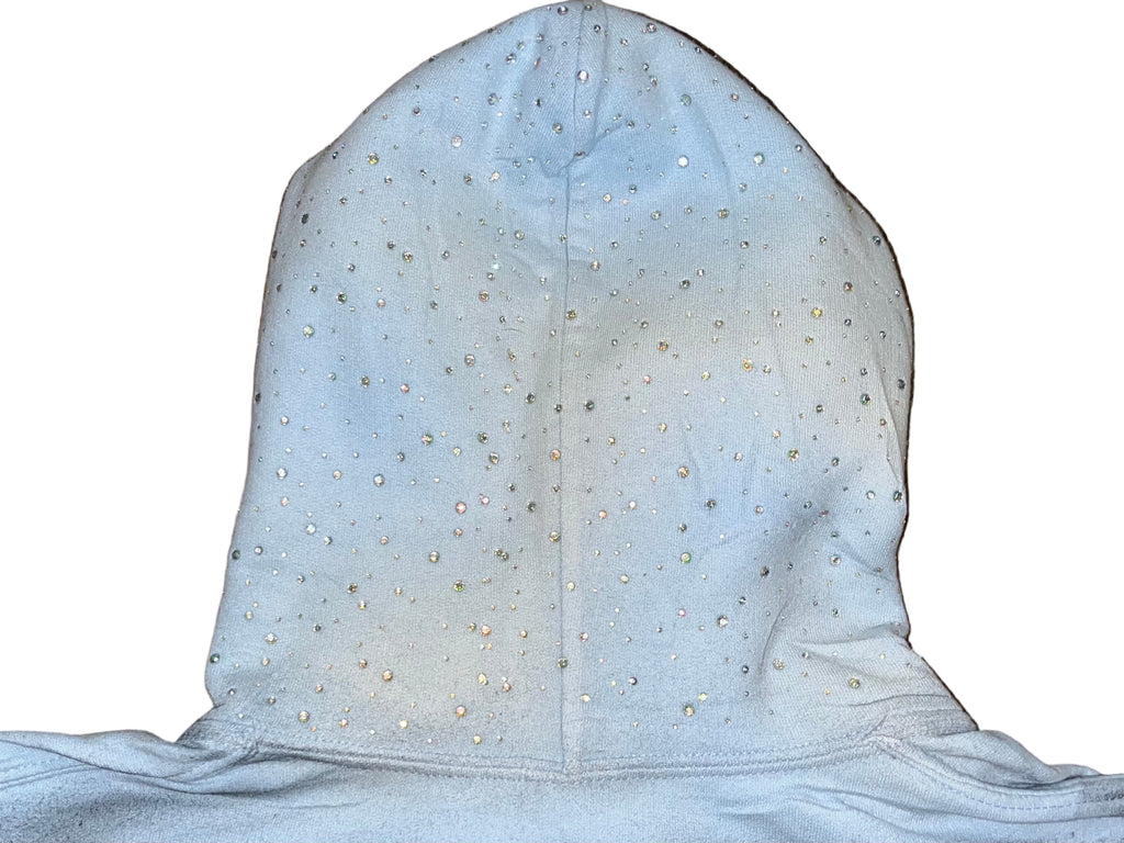 “Saint’s Prayer” Rhinestone Hoodie