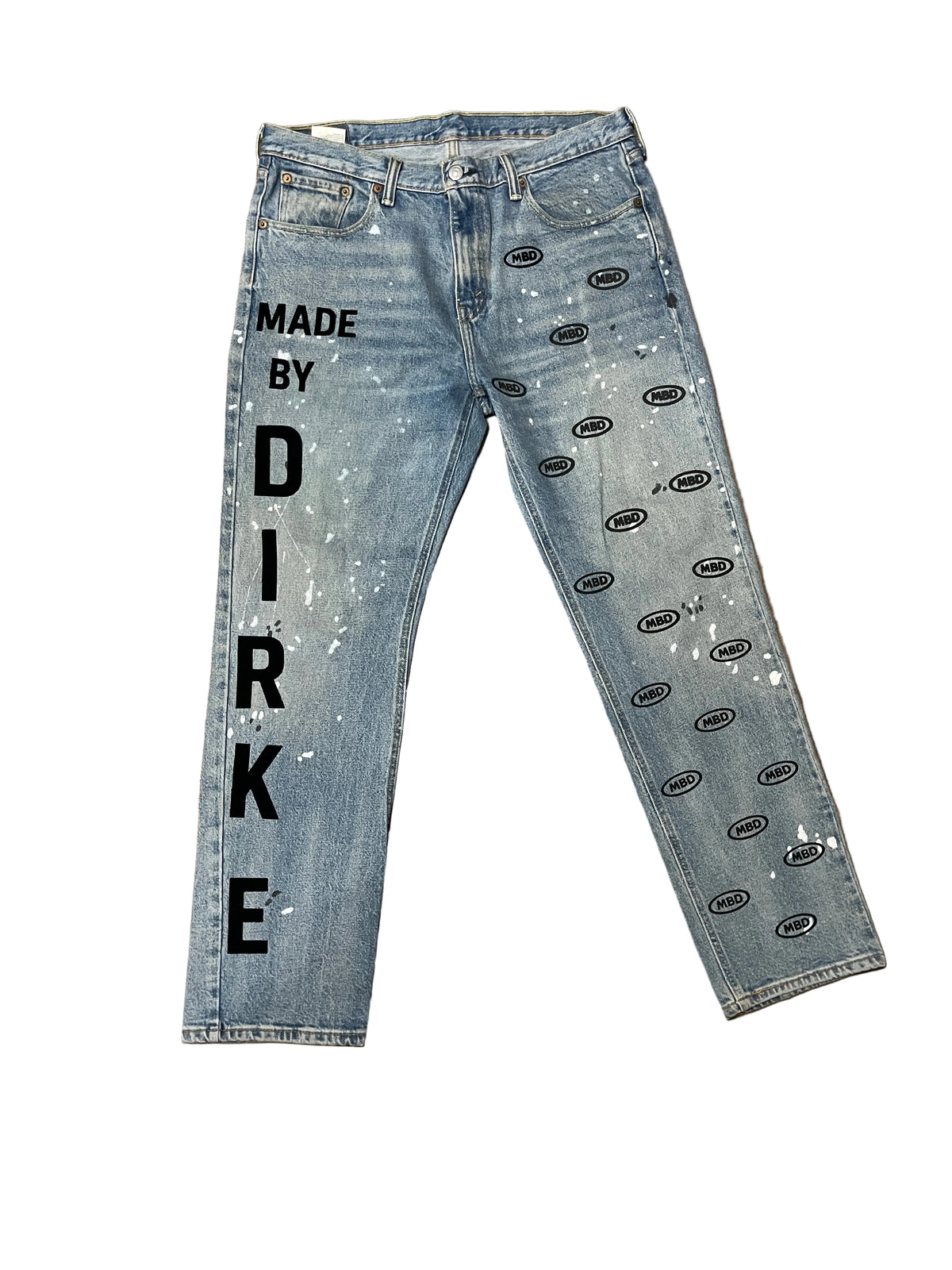 MADE BY DIRKE (MBD) Custom reworked Denim Jeans