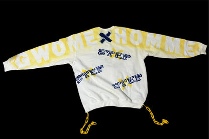 Chain waist sweat-shirt