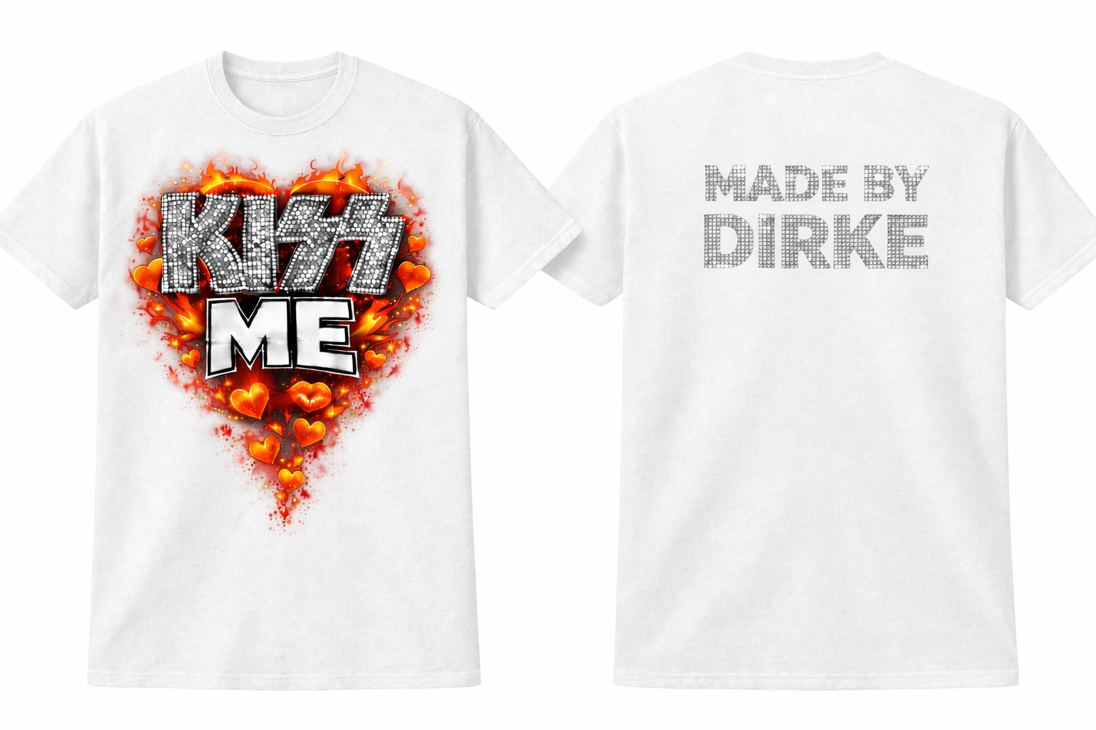 Kiss Me Tee – Made By Dirke