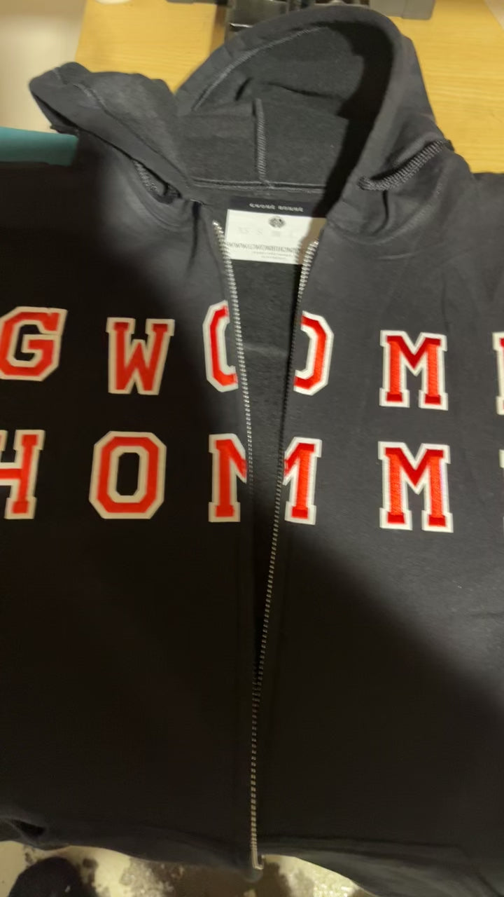 Gwomè Homme zip up hoodie