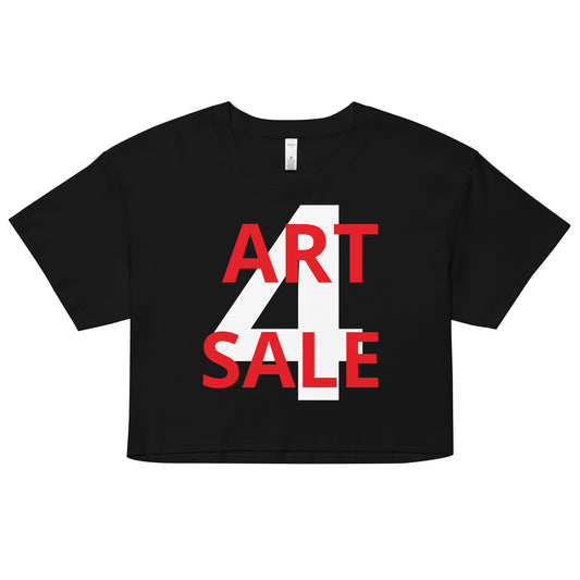 ART 4 SALE Women’s crop top