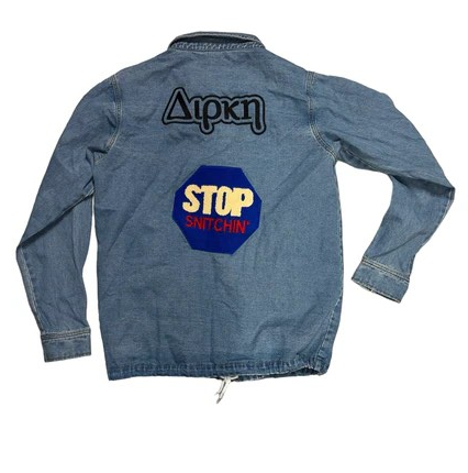 1: 1 stop snitching denim jacket